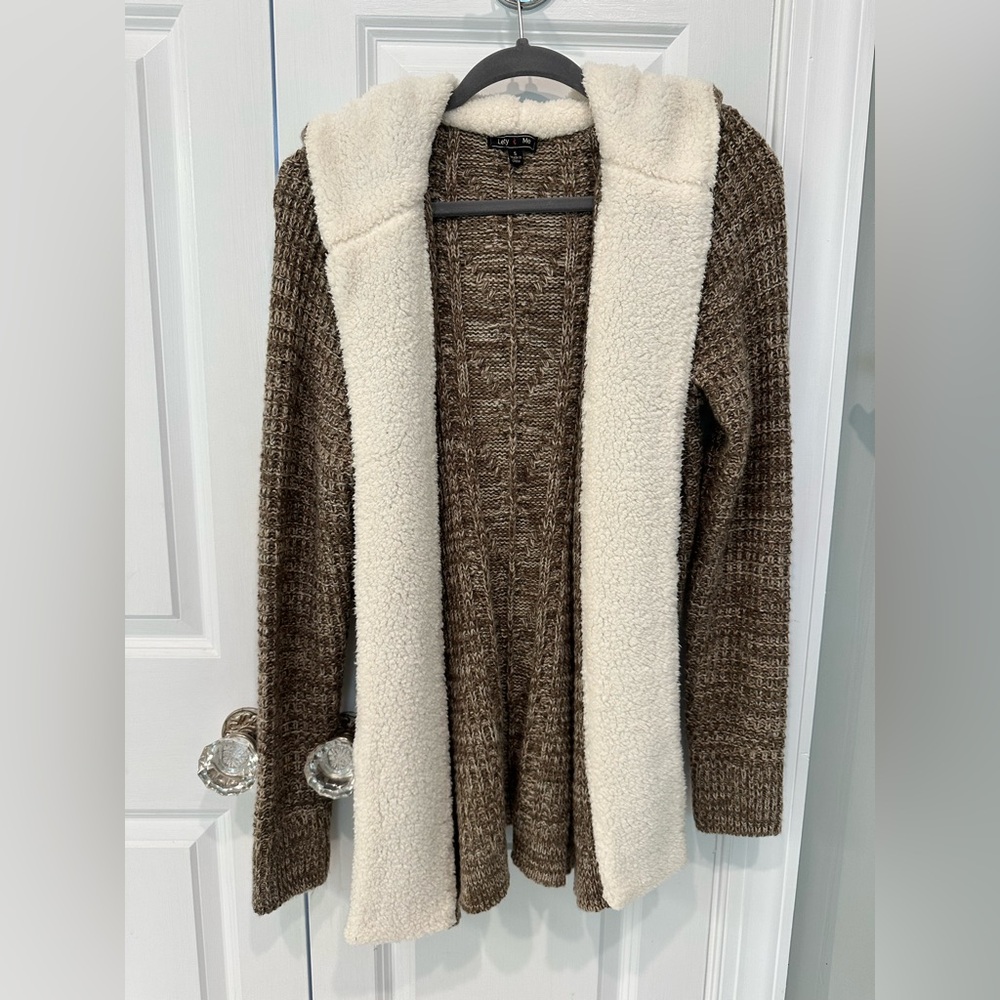 Cozy Brown and Cream Sweater
